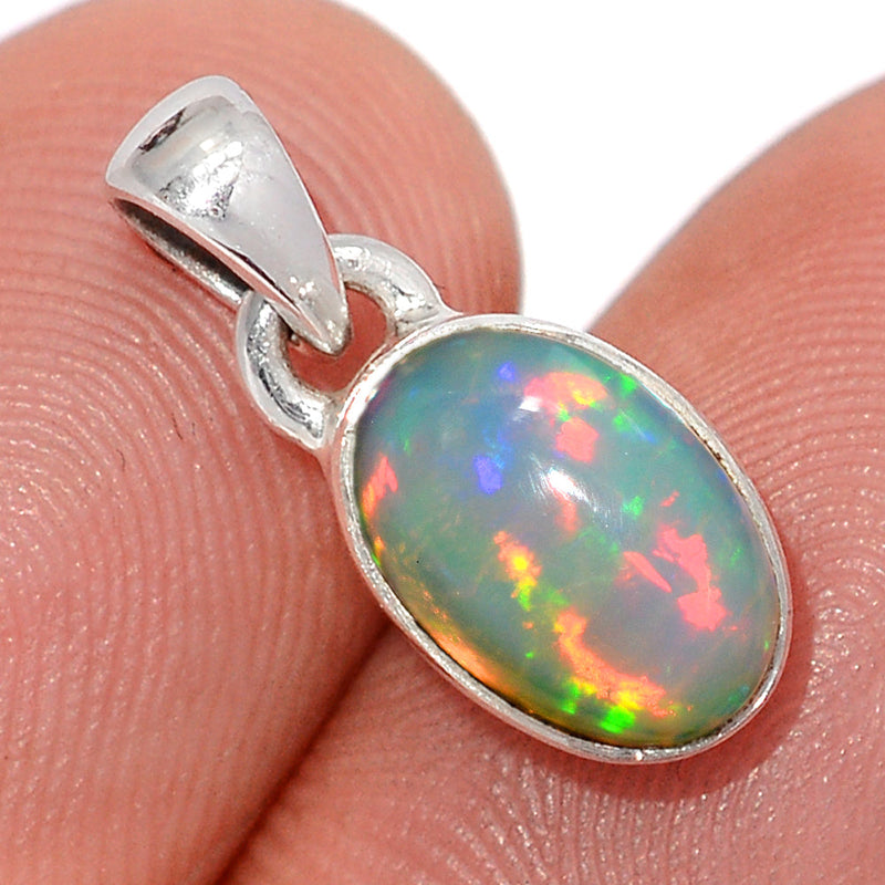 0.7" Ethiopian Opal Pendants - ETOP1968