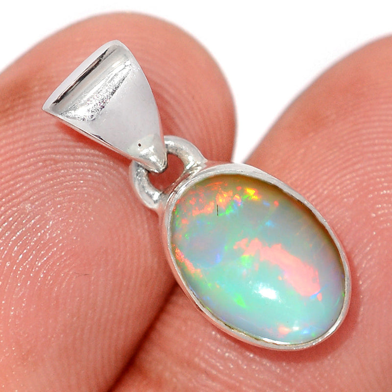 0.8" Ethiopian Opal Pendants - ETOP1986