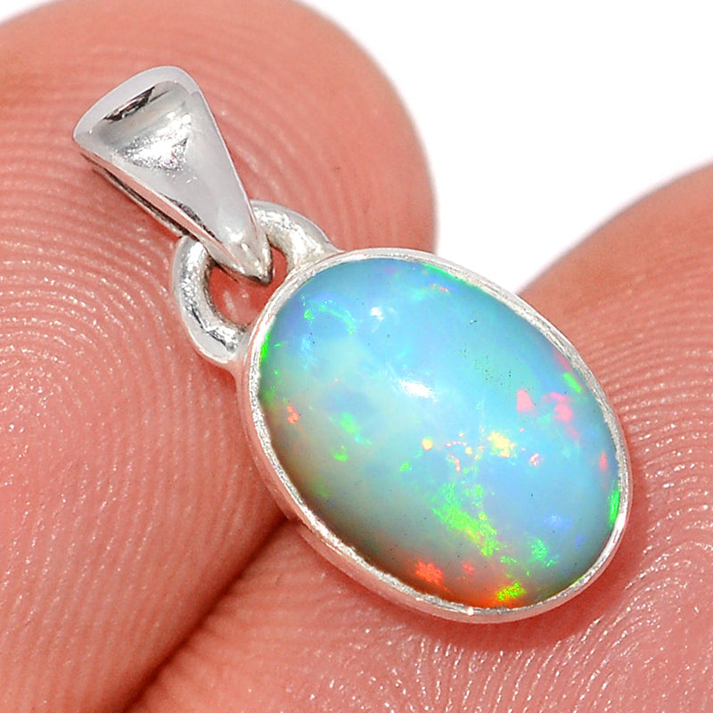 0.7" Ethiopian Opal Pendants - ETOP1987