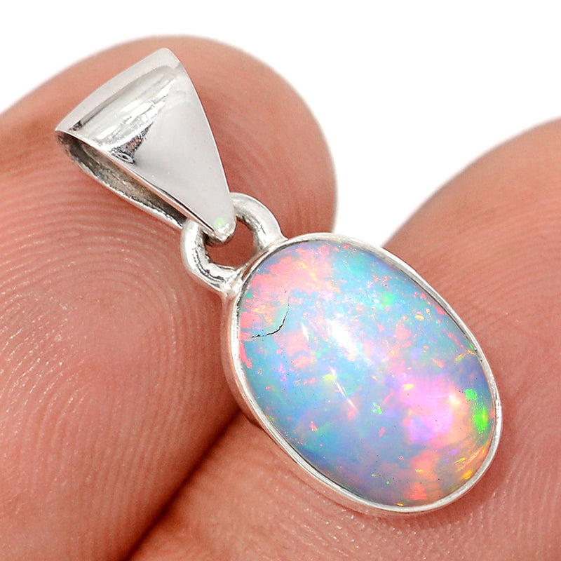 0.8" Ethiopian Opal Pendants - ETOP19