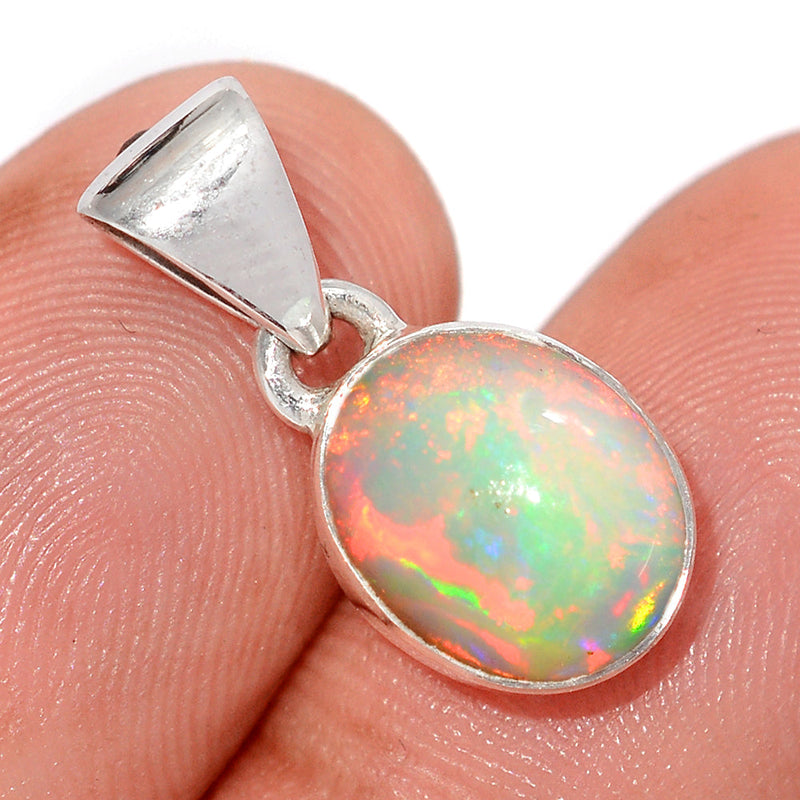 0.8" Ethiopian Opal Pendants - ETOP2004