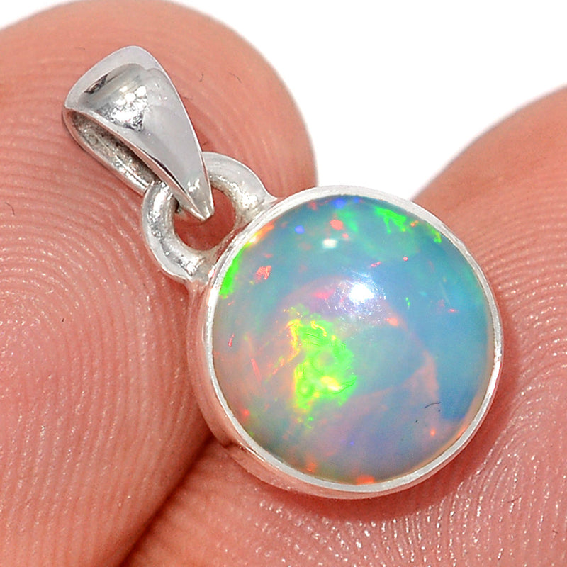 0.7" Ethiopian Opal Pendants - ETOP2012