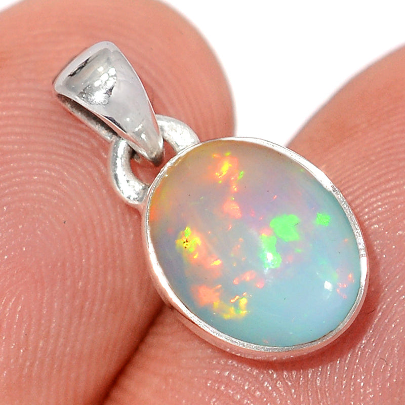 0.7" Ethiopian Opal Pendants - ETOP2015