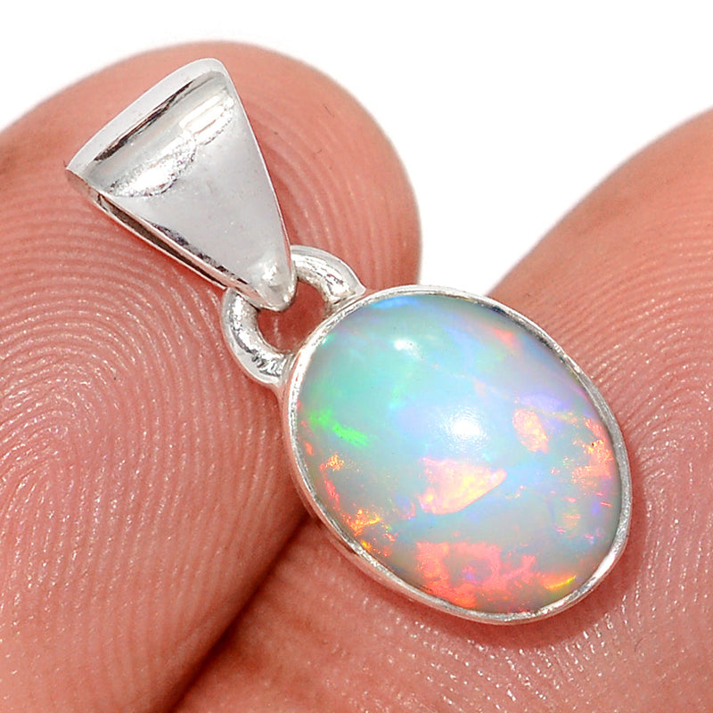 0.8" Ethiopian Opal Pendants - ETOP2016