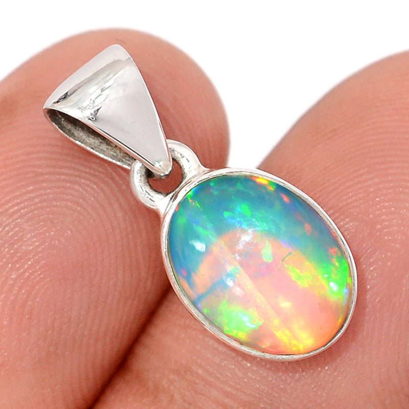 0.8" Ethiopian Opal Pendants - ETOP22