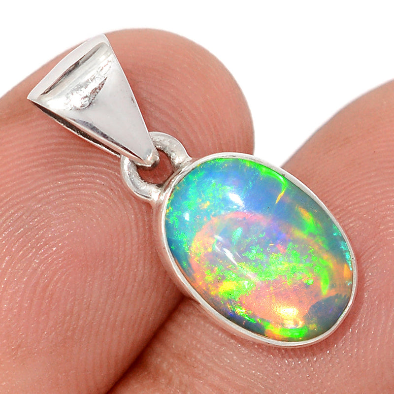 0.8" Ethiopian Opal Pendants - ETOP36