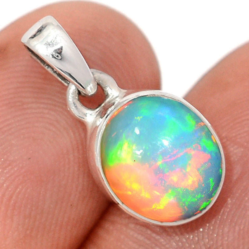 0.7" Ethiopian Opal Pendants - ETOP65