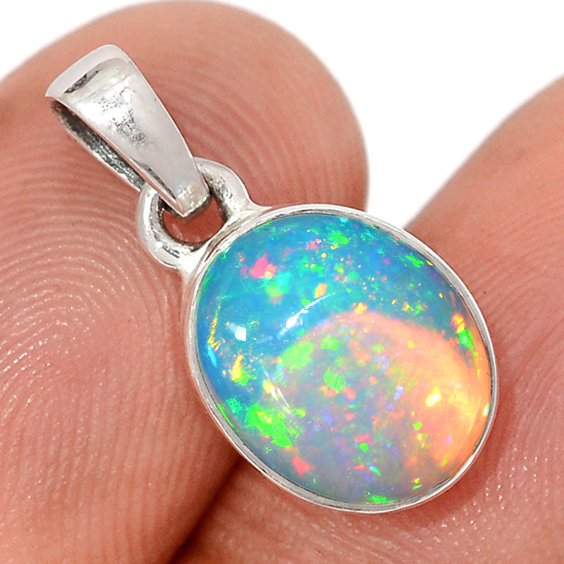 0.8" Ethiopian Opal Pendants - ETOP6
