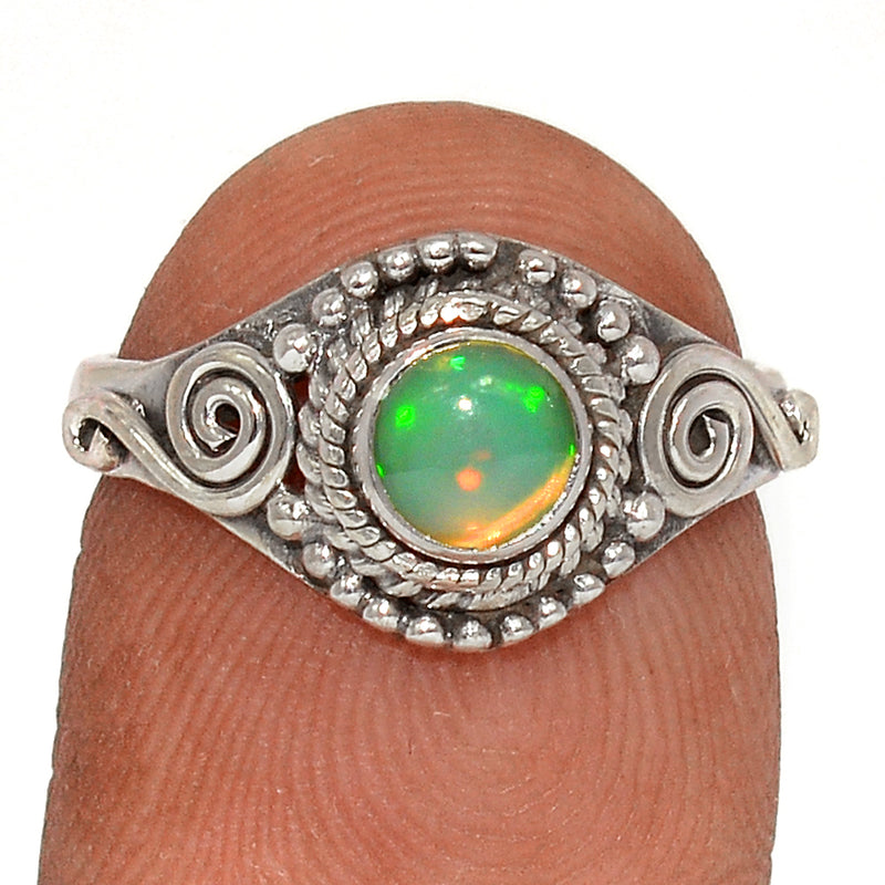 Small Filigree - Ethiopian Opal Ring - ETOR1985
