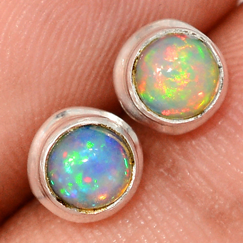 Ethiopian Opal Studs - ETOS456