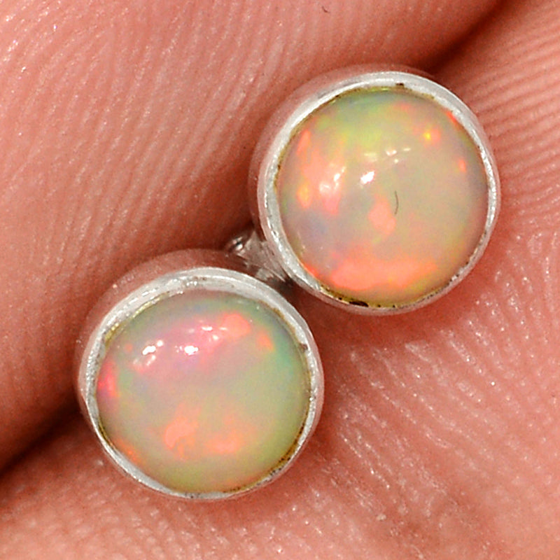 Ethiopian Opal Studs - ETOS479