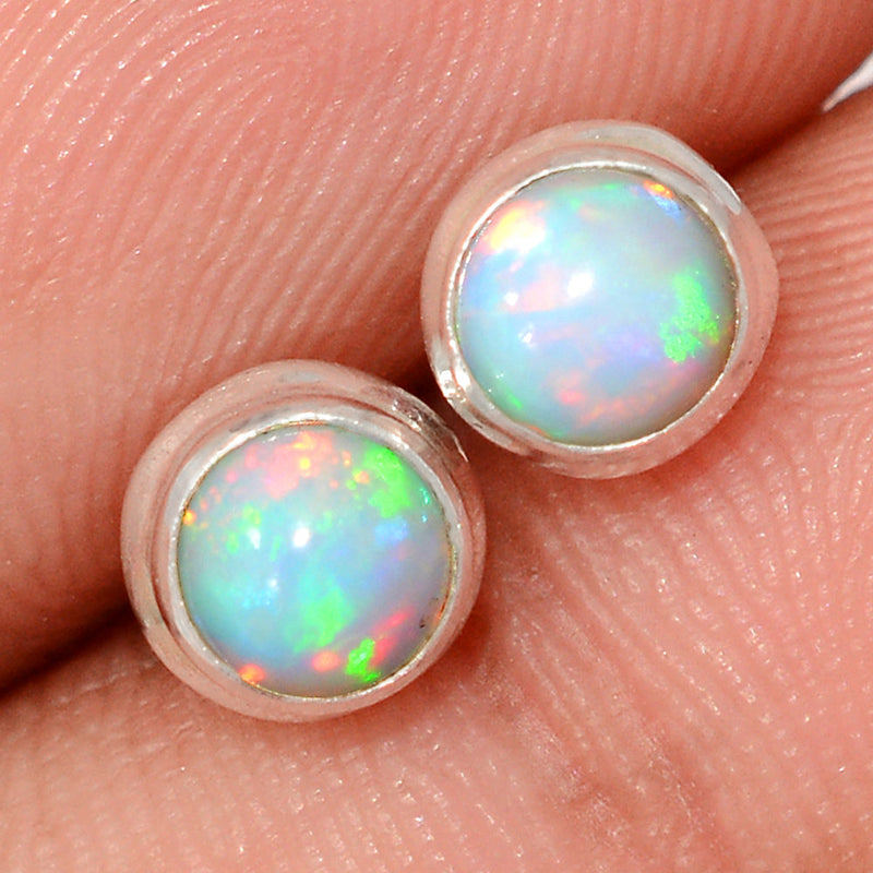 Ethiopian Opal Studs - ETOS484