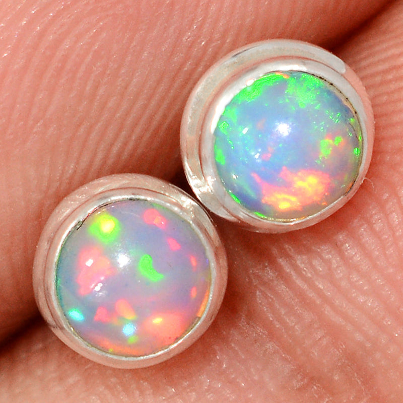 Ethiopian Opal Studs - ETOS490