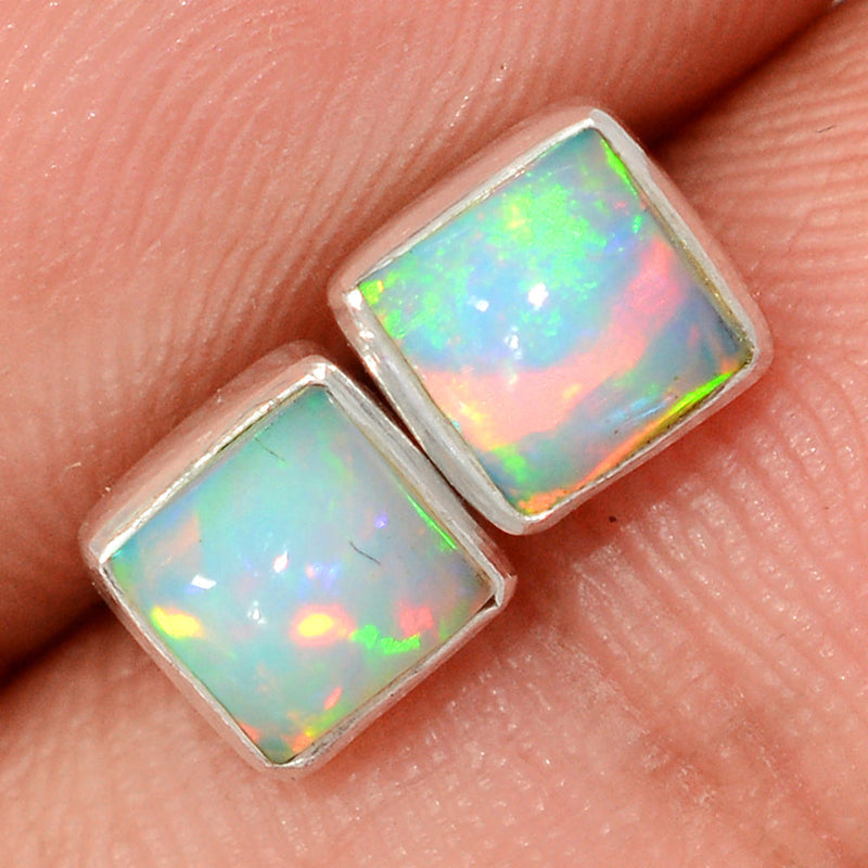 Ethiopian Opal Studs - ETOS494