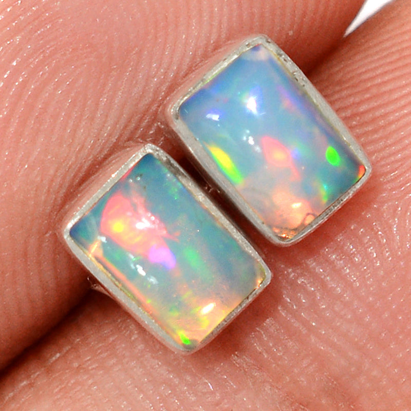 Ethiopian Opal Studs - ETOS504