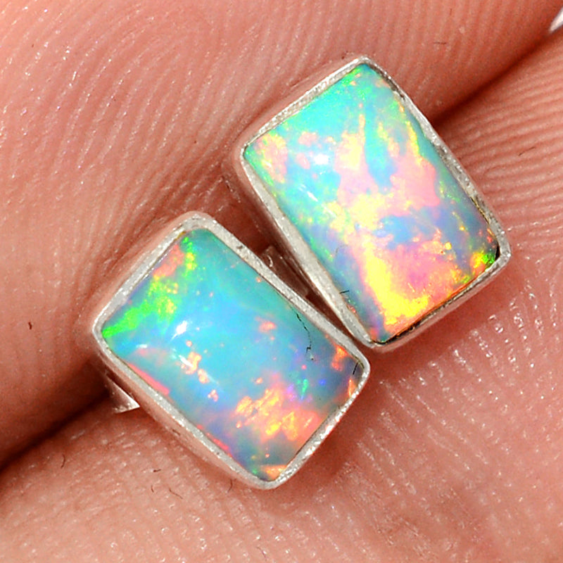 Ethiopian Opal Studs - ETOS512