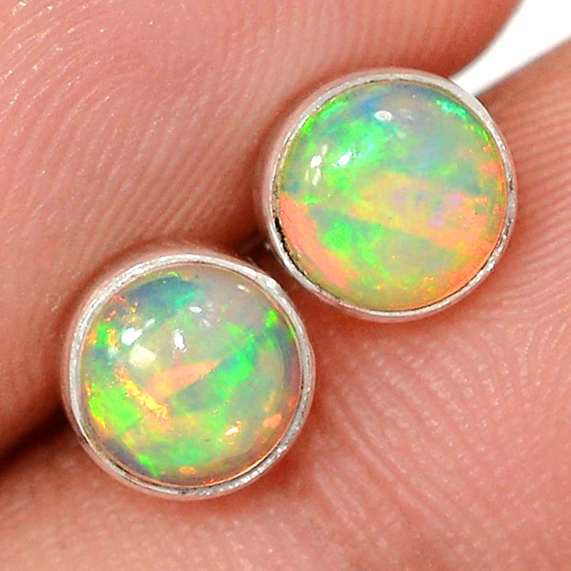 Ethiopian Opal Studs - ETOS520