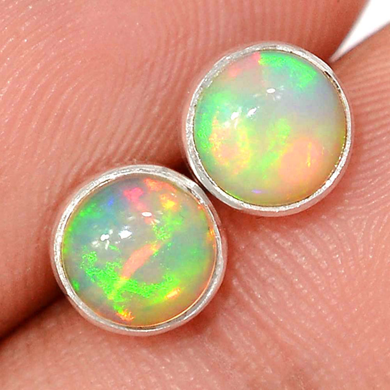 Ethiopian Opal Studs - ETOS521