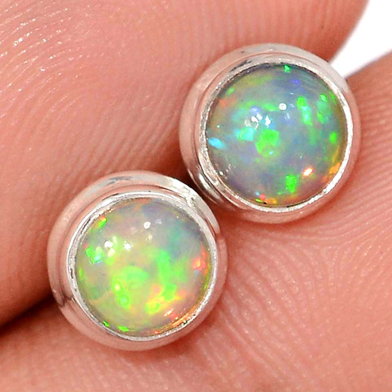 Ethiopian Opal Studs - ETOS525