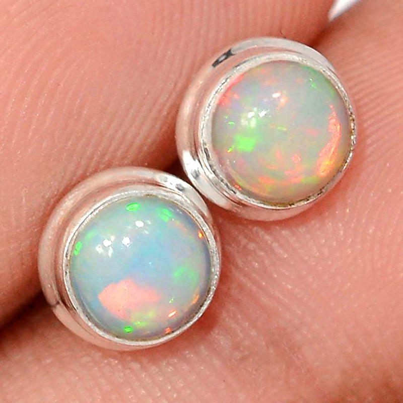 Ethiopian Opal Studs - ETOS531