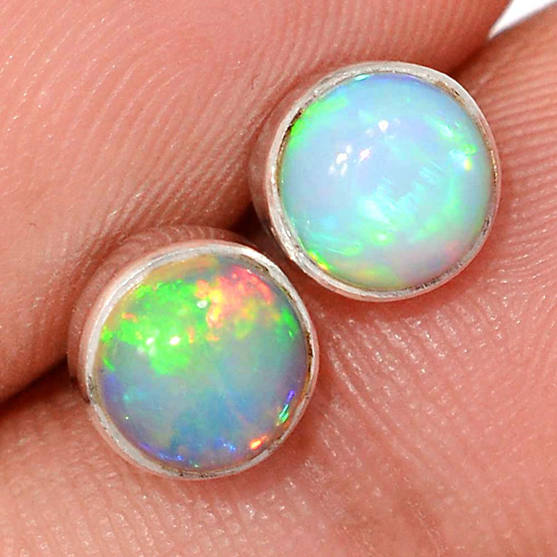 Ethiopian Opal Studs - ETOS542