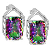 10*14 MM Octo - Mystic Topaz Earrings - MTE9