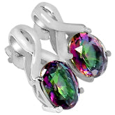 7*9 MM Oval - Mystic Topaz Earrings - MTE12