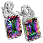 10*14 MM Octo - Mystic Topaz Earrings - MTE8
