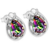 7*10 MM Pear - Mystic Topaz Earrings - MTE5