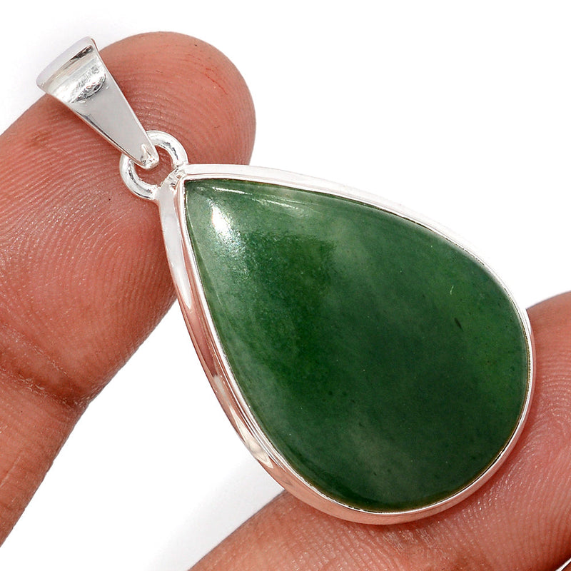 1.7" Green Aventurine Pendants - GAVP750