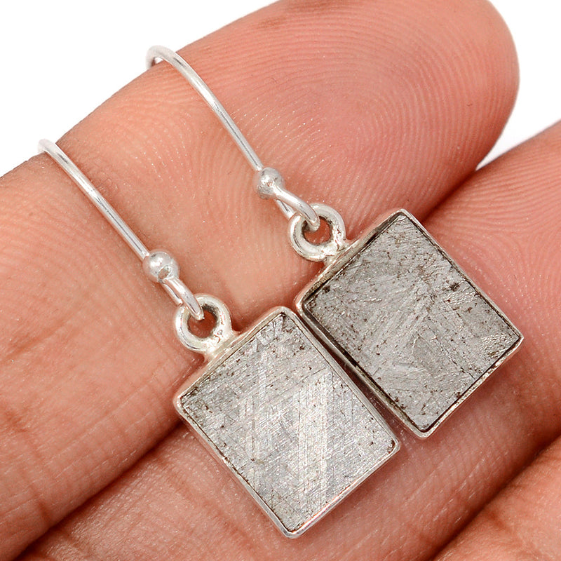 1.2" Muonionalusta Meteorite Sweden Earrings - GBME382