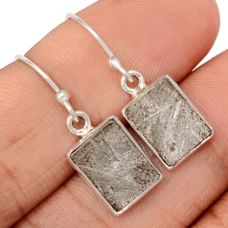 1.2" Muonionalusta Meteorite Sweden Earrings - GBME384
