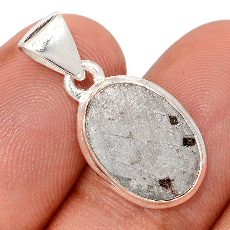 1" Muonionalusta Meteorite Sweden Pendants - GBMP784