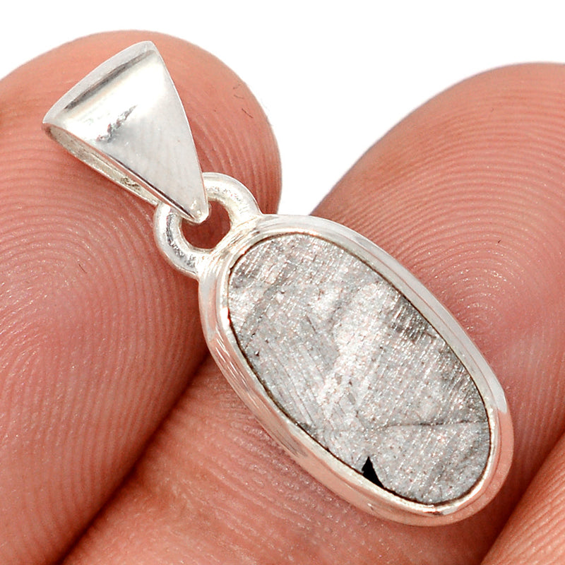 1" Muonionalusta Meteorite Sweden Pendants - GBMP802