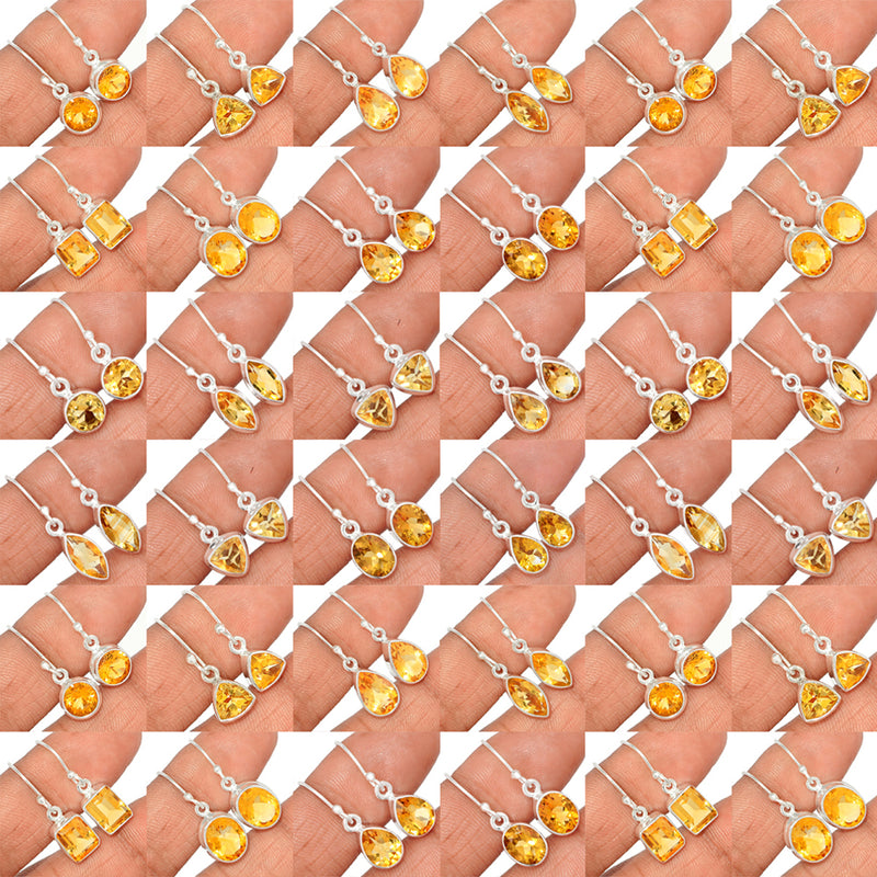 50 Pieces Mix Lot - Citrine Earrings - GCITE3