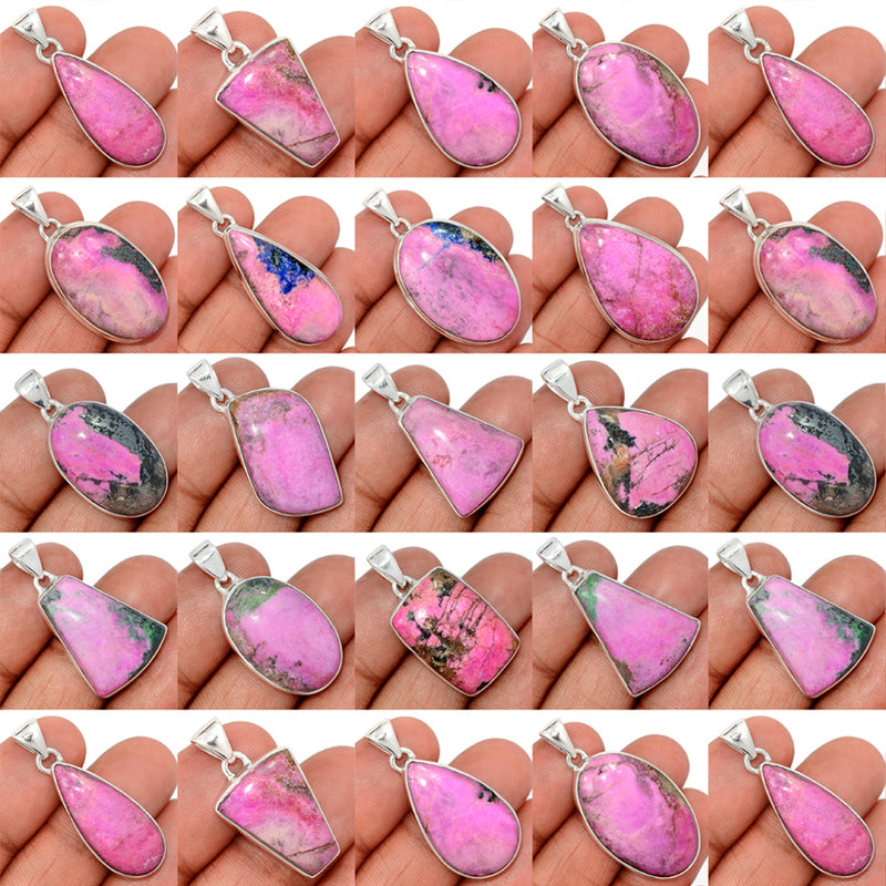 250 Grams Mix Lot - Cobalt Cabochon Pendants - GCLCP2