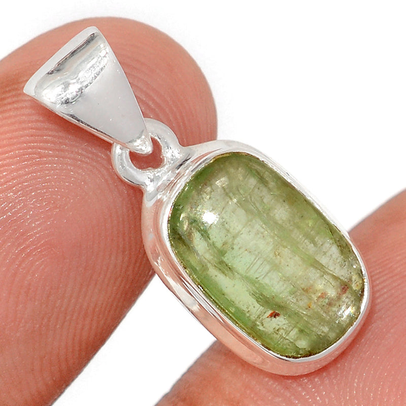 1" Green Kyanite Cabochon Pendants - GKCP281