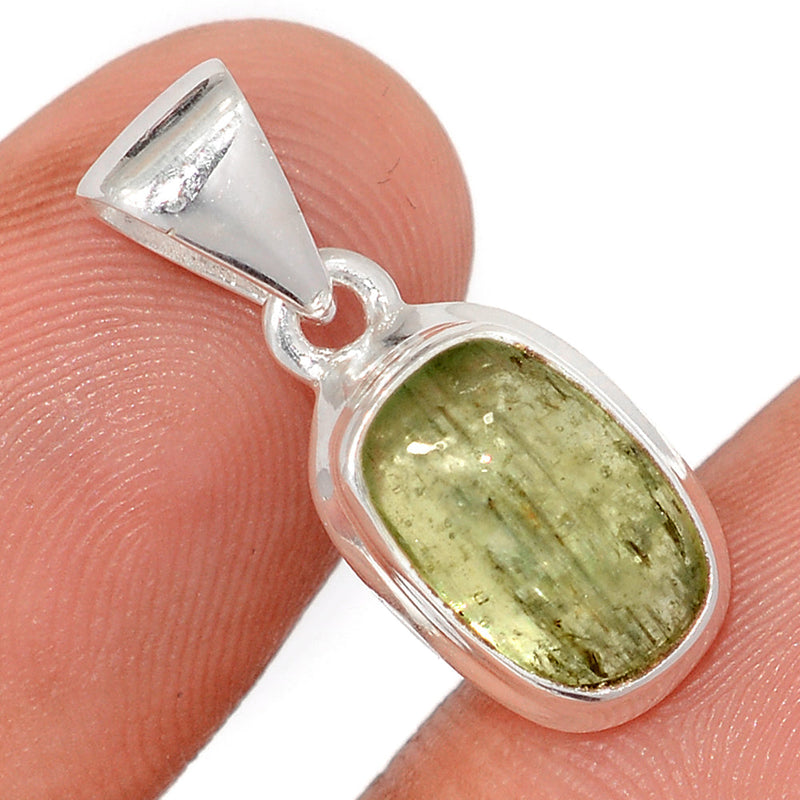 1" Green Kyanite Cabochon Pendants - GKCP288