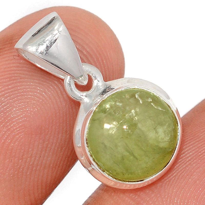 0.8" Green Kyanite Cabochon Pendants - GKCP295