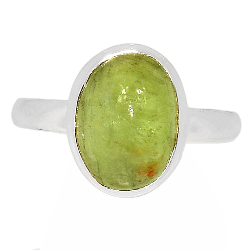 Green Kyanite Cabochon Ring - GKCR209