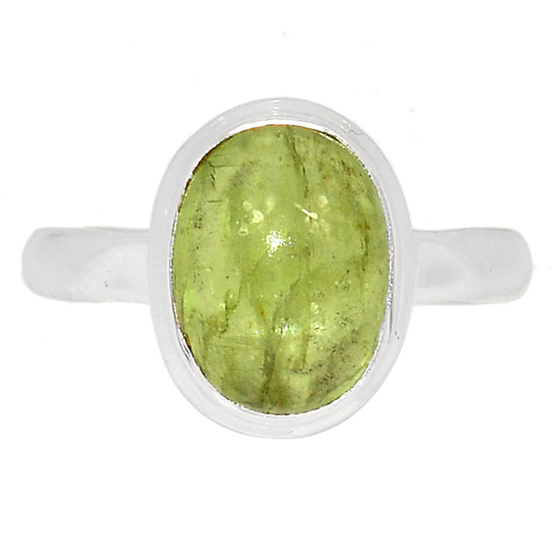 Green Kyanite Cabochon Ring - GKCR210