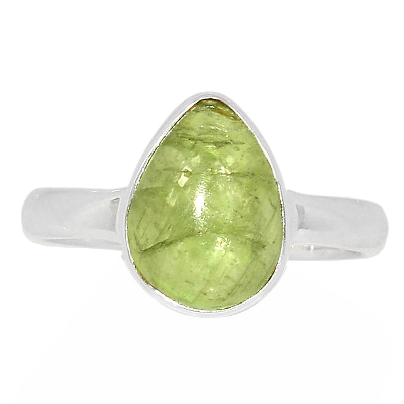 Green Kyanite Cabochon Ring - GKCR218