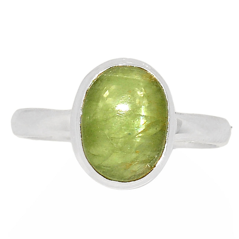 Green Kyanite Cabochon Ring - GKCR221