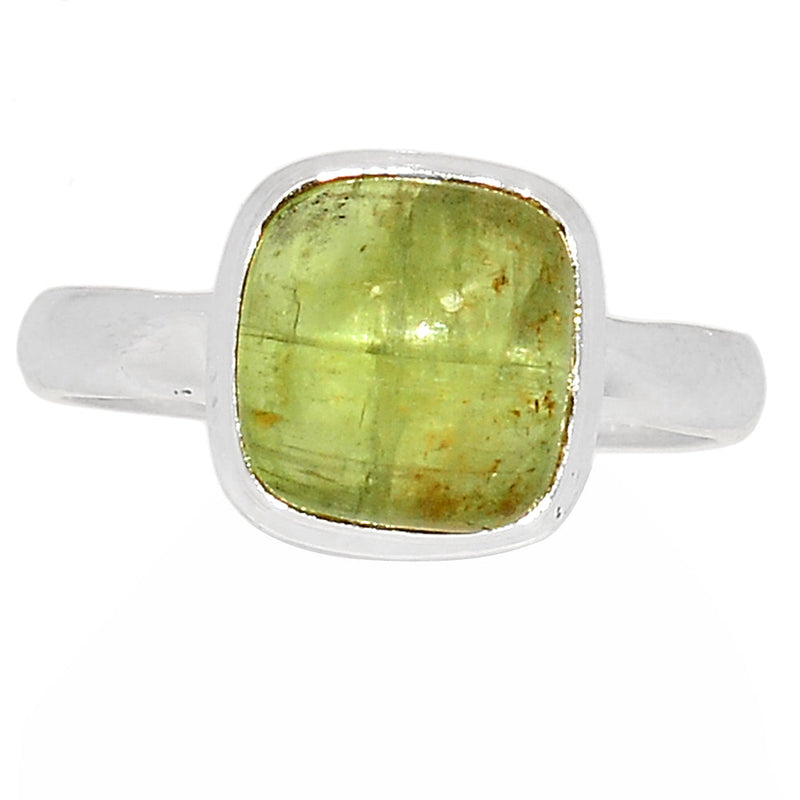Green Kyanite Cabochon Ring - GKCR225