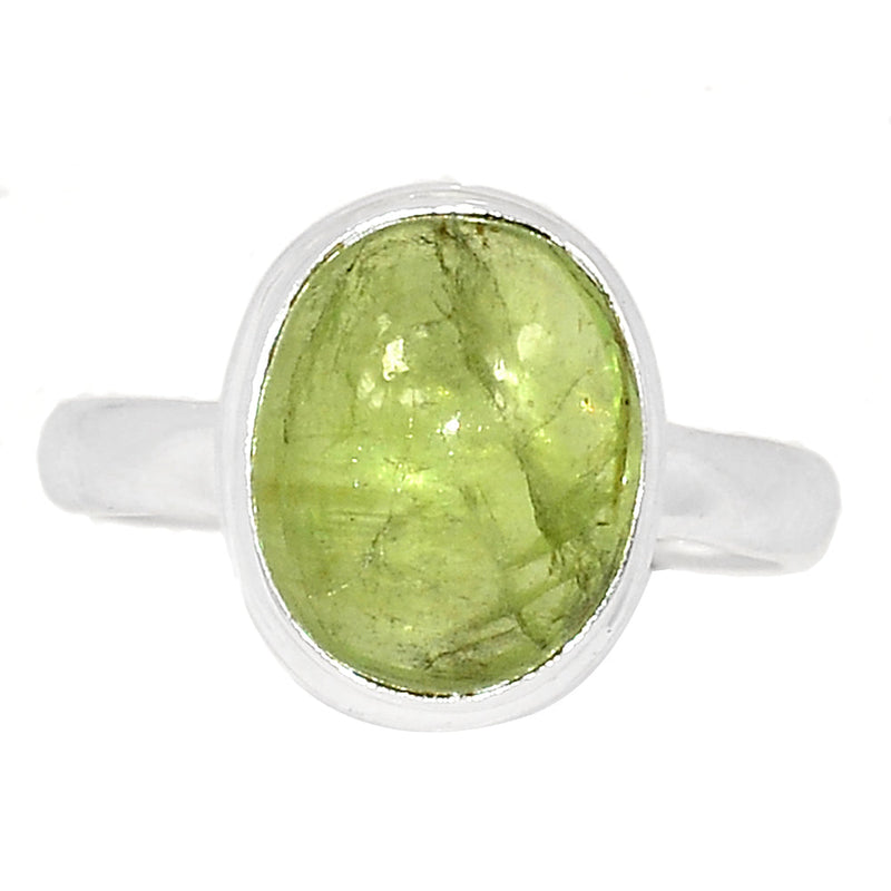 Green Kyanite Cabochon Ring - GKCR229