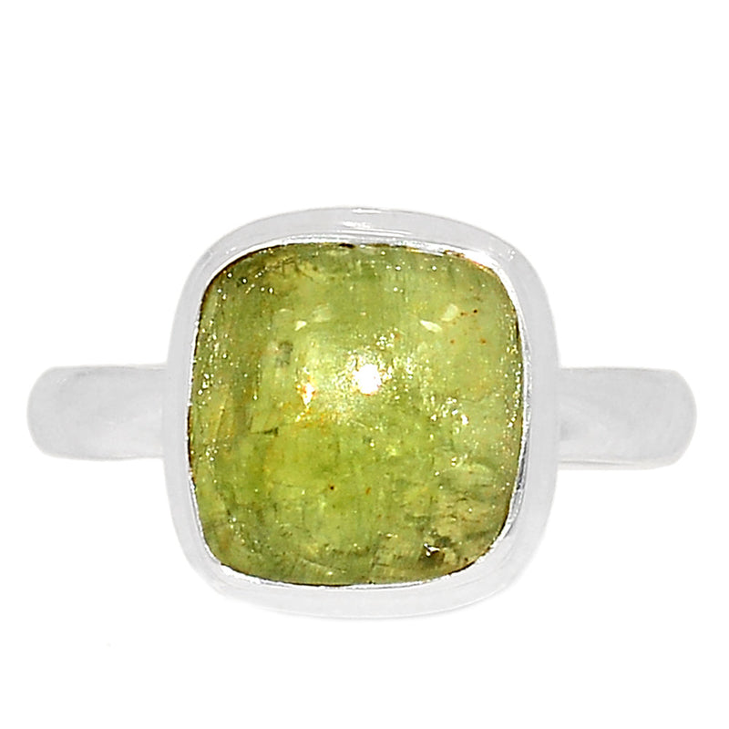 Green Kyanite Cabochon Ring - GKCR232