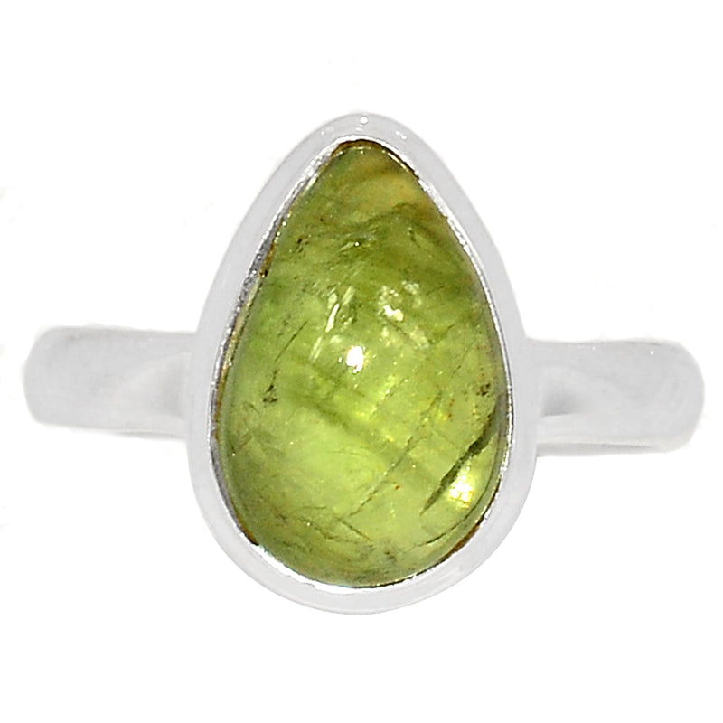 Green Kyanite Cabochon Ring - GKCR233