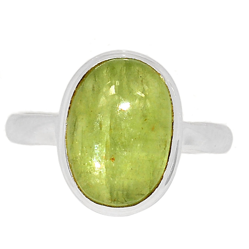 Green Kyanite Cabochon Ring - GKCR236