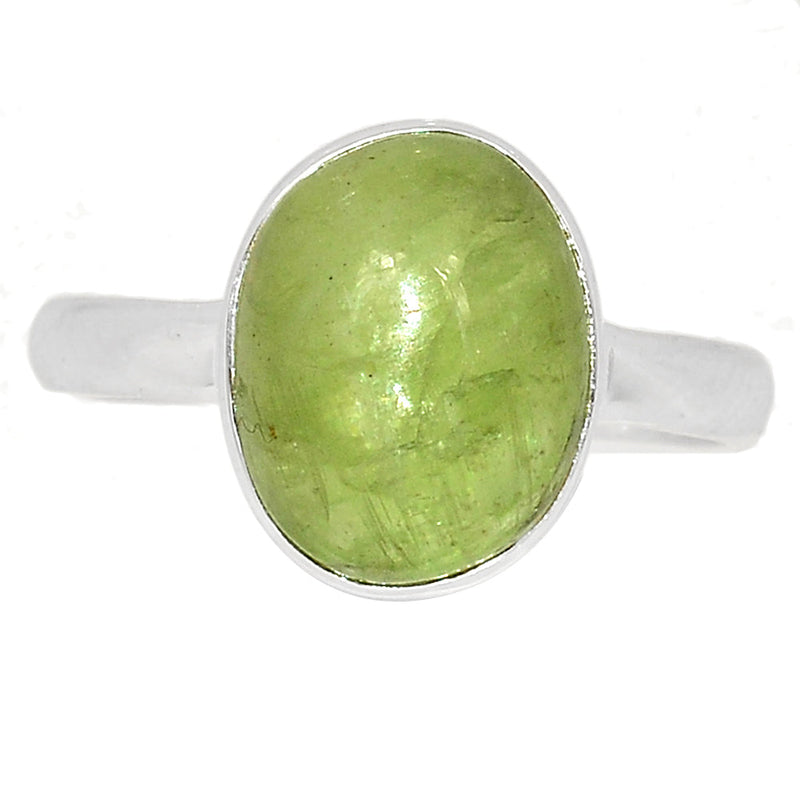 Green Kyanite Cabochon Ring - GKCR241