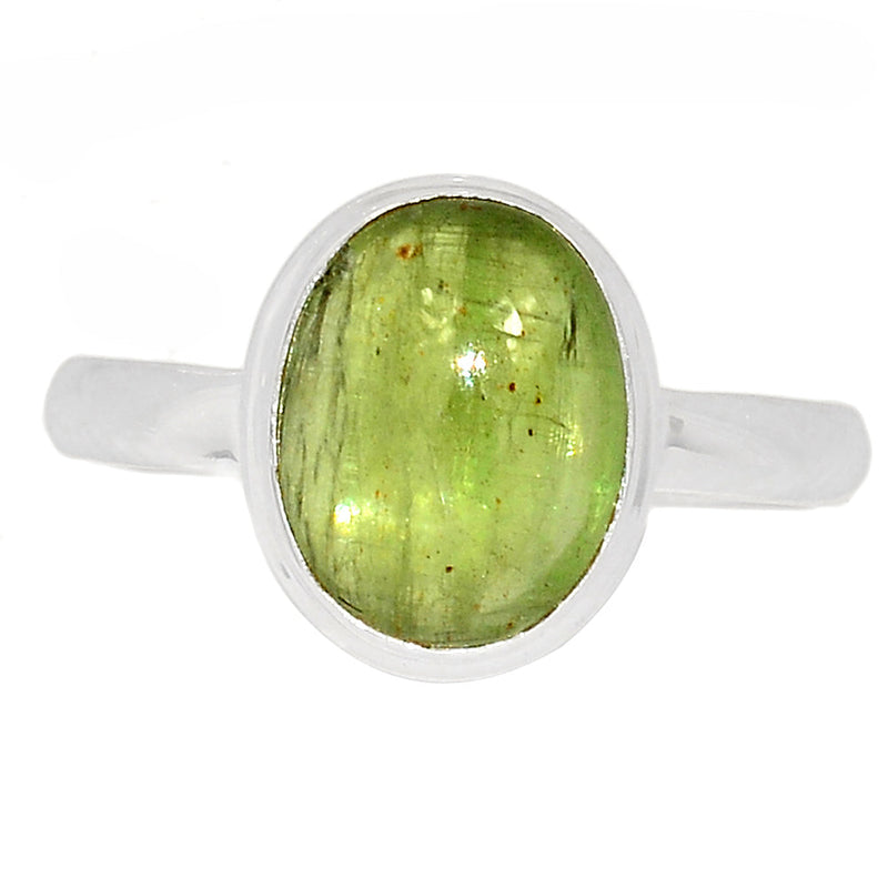 Green Kyanite Cabochon Ring - GKCR242